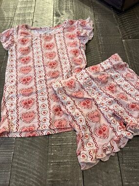 Dream Big Little Bamboo 3t Heart Pajamas